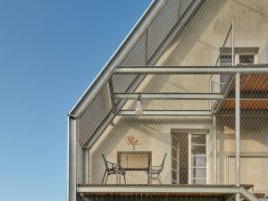 ARSP - Villa-Fleisch: Detail Terrassenanbau