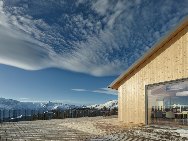 ARSP - Schmiedhof-Alm: Terrasse