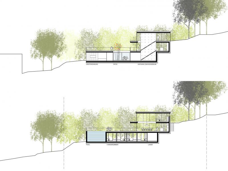 ARSP - Villa-Seitner: IN DEN HANG GEBAUT 02