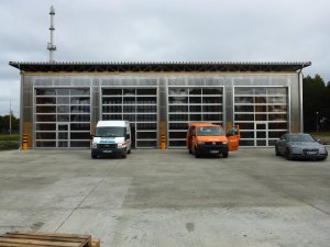 ARSP - 1000x: Wiederaufbau als Fahrzeughalle Osterholz-Scharmbeck